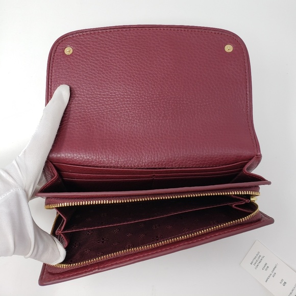 Brand New q/tag Tory Burch Bifold Leather Wallet - Picture 5 of 6